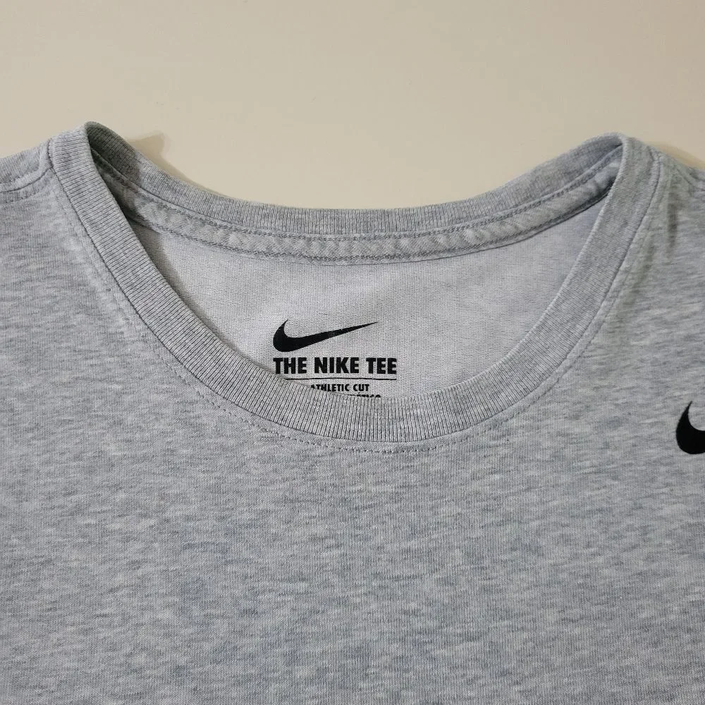 Nike Men's Gray Dri-FIT Short Sleeve T-shirt